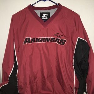 Starter Arkansas Razorbacks Track Jacket Pullover